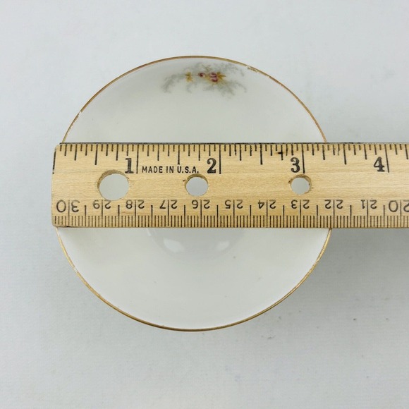 Limoges Elite 6 Cup & Saucer Set Lot Pink Yellow Floral Spray Gold Rim J.Mc.D&S - Picture 13 of 14